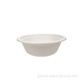 Sugarcane Bagasse Paper Bowl Disposable Sugarcane Bagasse pulp Round Salad Bowl Supplier